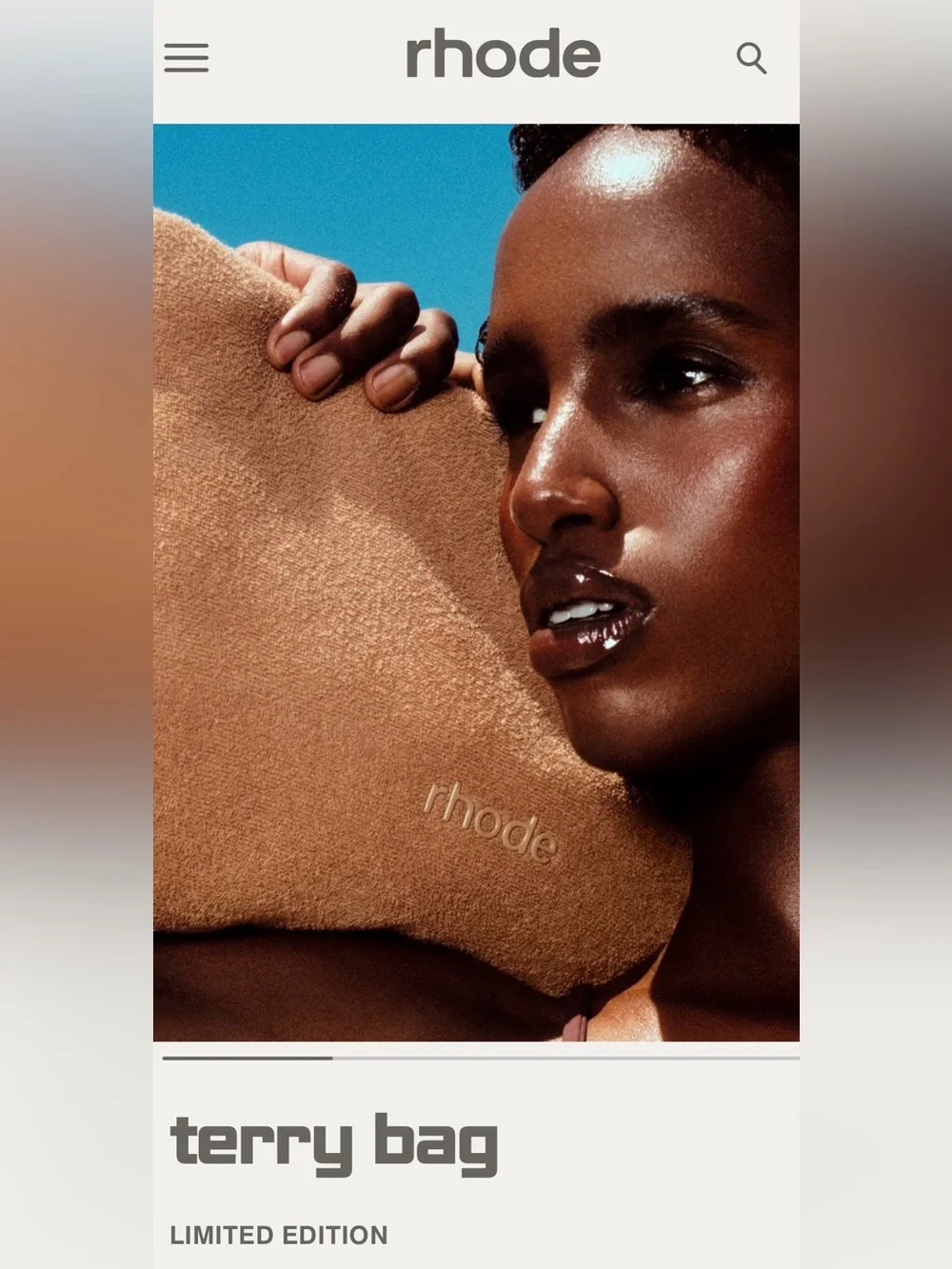 Rhode Summer ☀️ Terry Bag 🧸